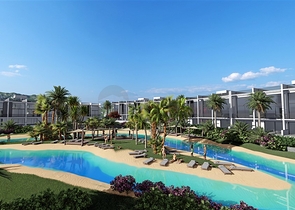 Ein neues Bauprojekt an der Küste Nordzyperns