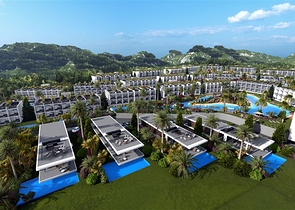 Ein neues Bauprojekt an der Küste Nordzyperns