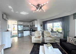 Wohnung 2+1 in der ersten Zeile im Bezirk Oba