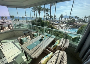 Wohnung 2+1 in der ersten Zeile im Bezirk Oba