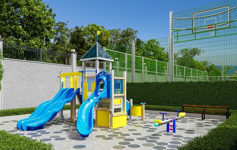 Neues Projekt eines Wohnkomplexes 300 m vom Meer entfernt im Stadtteil Kargicak