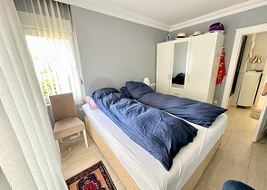 Möblierte 2+1-Wohnung in Tosmur