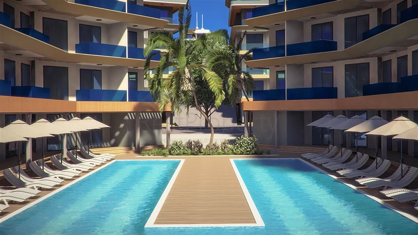 Neubau eines Premium-Komplexes im Stadtteil Kestel