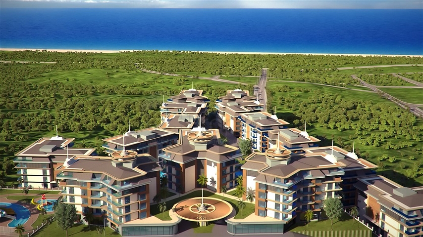 Neubau eines Premium-Komplexes im Stadtteil Kestel