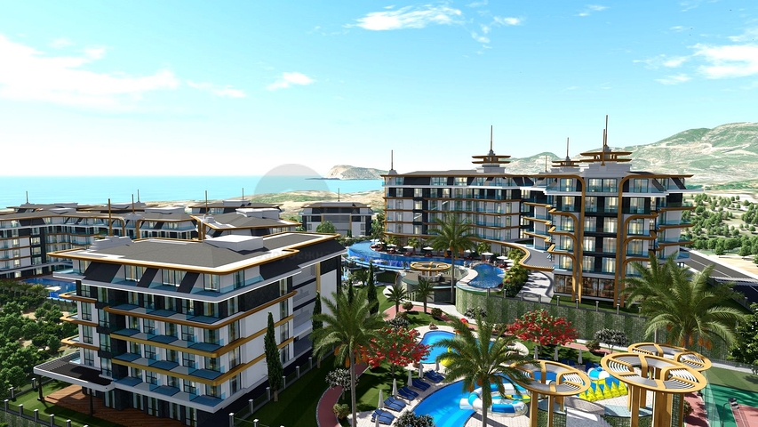 Neubau eines Premium-Komplexes im Stadtteil Kestel