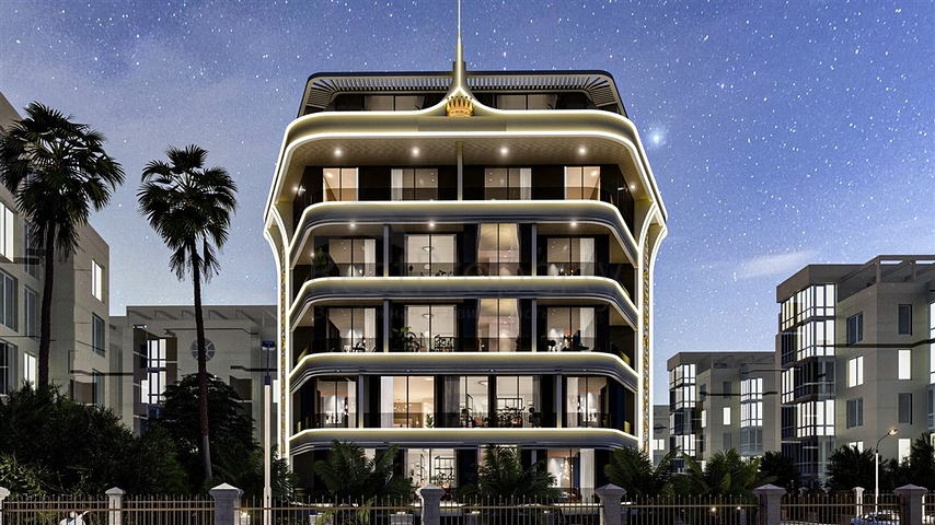 Der im Bau befindliche Komplex in der Nähe von Cleopatra