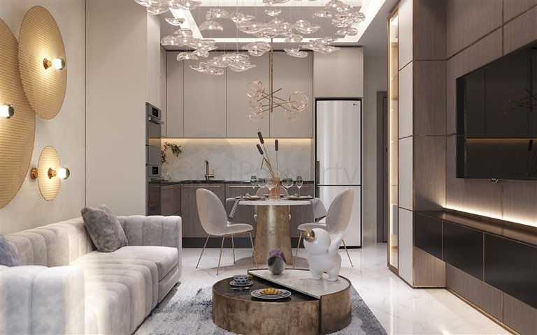 Der im Bau befindliche Komplex in der Nähe von Cleopatra