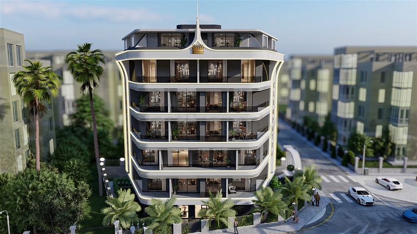 Der im Bau befindliche Komplex in der Nähe von Cleopatra