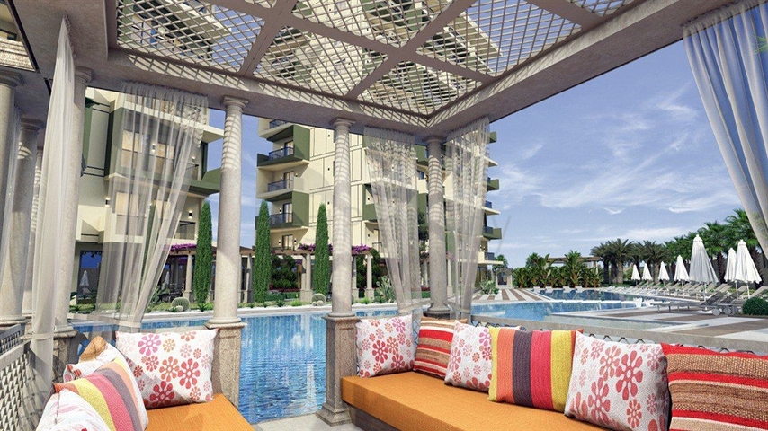 Zweizimmerwohnungen in einem Komplex mit Hotelinfrastruktur