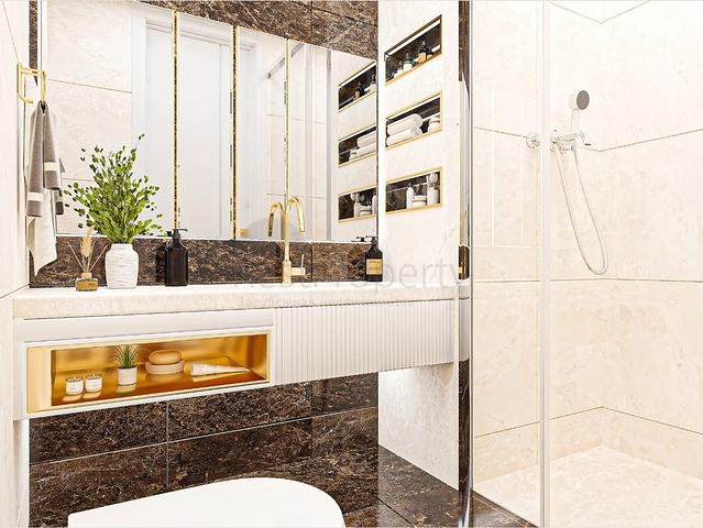 Zweizimmerwohnungen in einem Komplex mit Hotelinfrastruktur