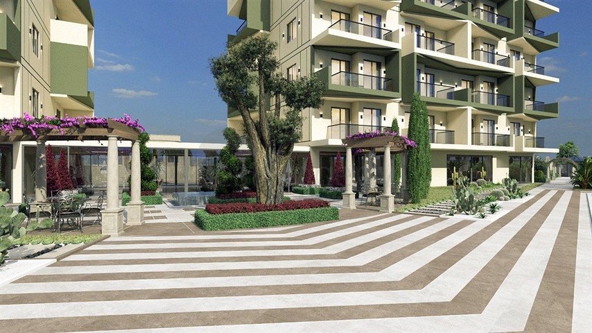 Zweizimmerwohnungen in einem Komplex mit Hotelinfrastruktur