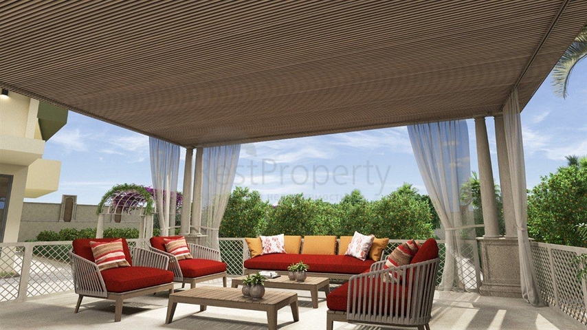 Zweizimmerwohnungen in einem Komplex mit Hotelinfrastruktur