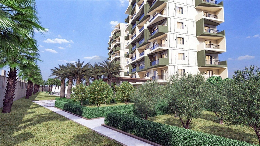 Zweizimmerwohnungen in einem Komplex mit Hotelinfrastruktur