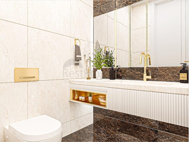 Zweizimmerwohnungen in einem Komplex mit Hotelinfrastruktur