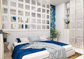 Zweizimmerwohnungen in einem Komplex mit Hotelinfrastruktur