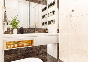 Zweizimmerwohnungen in einem Komplex mit Hotelinfrastruktur