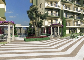 Zweizimmerwohnungen in einem Komplex mit Hotelinfrastruktur