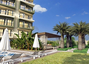 Zweizimmerwohnungen in einem Komplex mit Hotelinfrastruktur