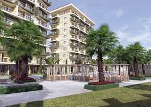 Zweizimmerwohnungen in einem Komplex mit Hotelinfrastruktur