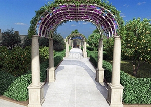 Zweizimmerwohnungen in einem Komplex mit Hotelinfrastruktur