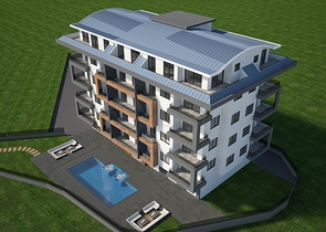 Wohnung 1+1 in der Endphase