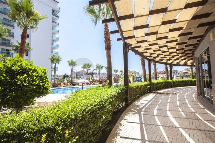 Wohnung mit 2+1 Grundriss in der zentralen Gegend von Alanya - Dschikcilli