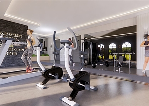 1+1 Apartment in einem Projekt in der Endphase des Baus im Stadtteil Avsallar