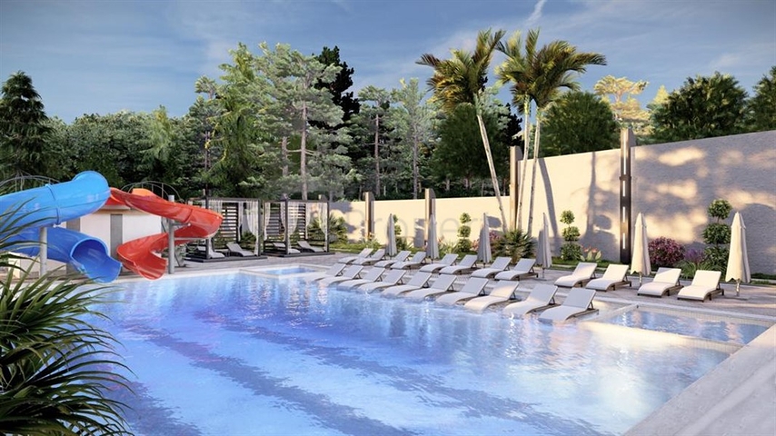 Wohnung 2+1 in einem neuen Komplex mit Hotelinfrastruktur