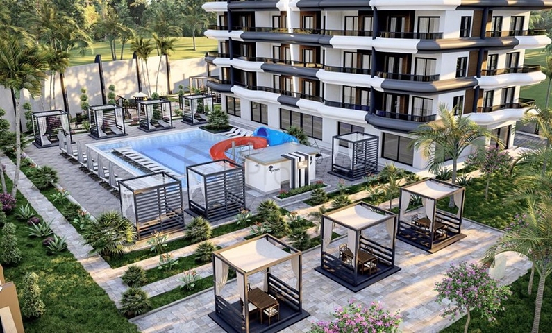 Wohnung 2+1 in einem neuen Komplex mit Hotelinfrastruktur