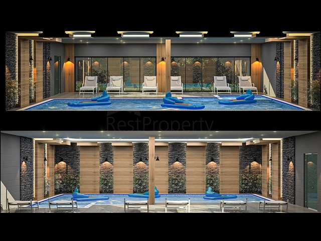 Wohnung 2+1 in einem neuen Komplex mit Hotelinfrastruktur