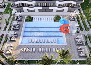 Wohnung 2+1 in einem neuen Komplex mit Hotelinfrastruktur