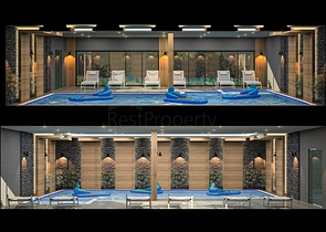 Wohnung 2+1 in einem neuen Komplex mit Hotelinfrastruktur