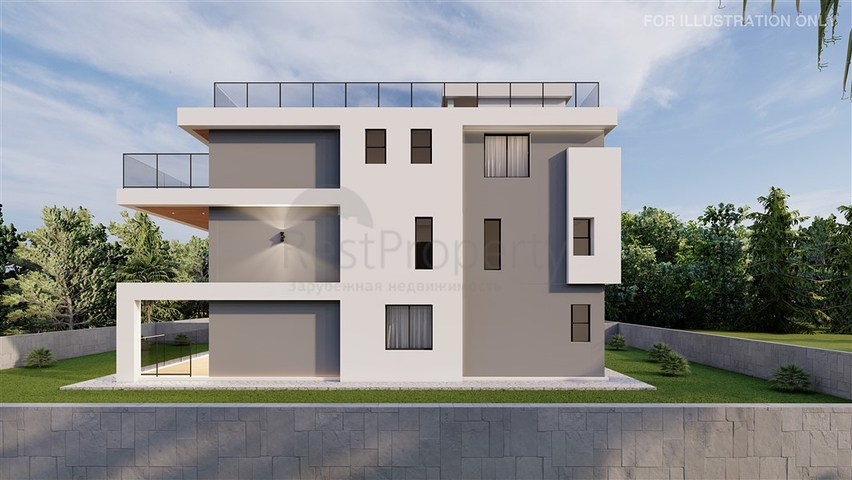 Ein neues Bauprojekt in Nordzypern in der Region Esentepe