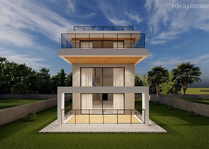 Ein neues Bauprojekt in Nordzypern in der Region Esentepe