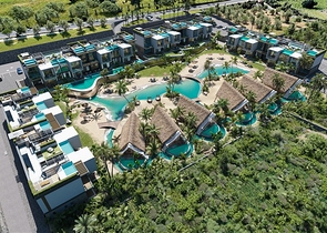 Neue Wohnanlage mit Hotelinfrastruktur im Stadtteil Esentepe