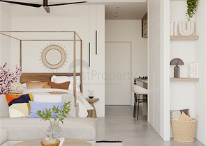 Neue Wohnanlage mit Hotelinfrastruktur im Stadtteil Esentepe