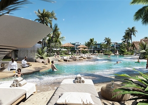 Neue Wohnanlage mit Hotelinfrastruktur im Stadtteil Esentepe