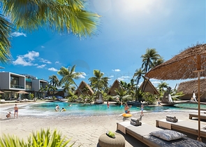 Neue Wohnanlage mit Hotelinfrastruktur im Stadtteil Esentepe