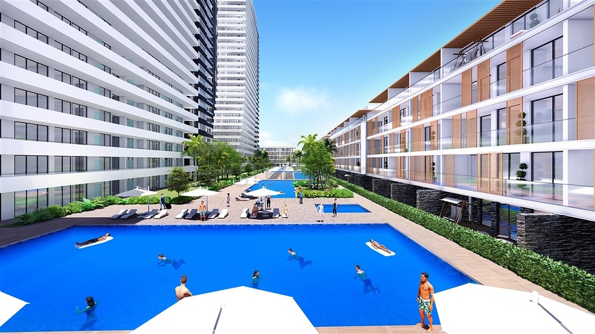 Schicke Wohnung nur 500 Meter vom Meer entfernt