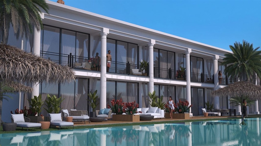 Das Paradies in Zypern ist in einem modernen Komplex verkörpert Das Paradies in Zypern ist in einem modernen Komplex verkörpert