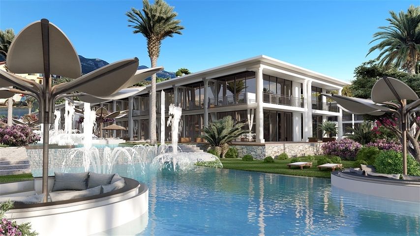 Das Paradies in Zypern ist in einem modernen Komplex verkörpert Das Paradies in Zypern ist in einem modernen Komplex verkörpert