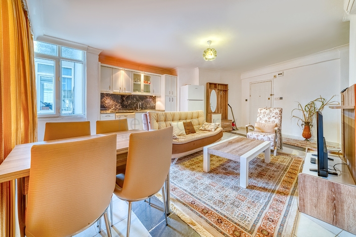 1+1 Wohnung im Zentrum von Alanya 