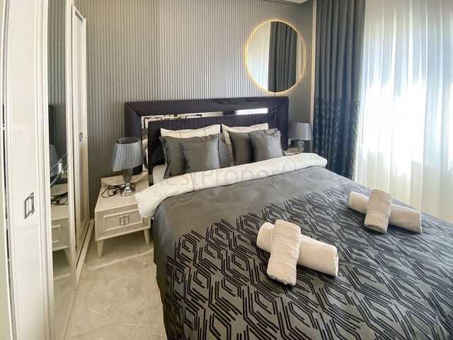 3+1 lineare Wohnung im beliebten Stadtteil Mahmutlar