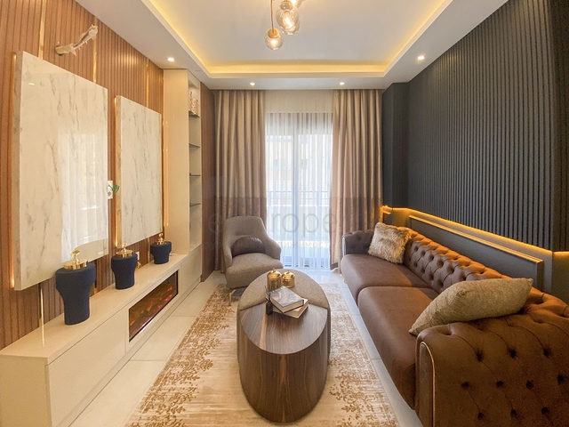 3+1 lineare Wohnung im beliebten Stadtteil Mahmutlar