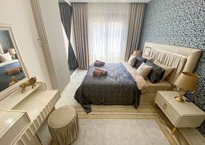 3+1 lineare Wohnung im beliebten Stadtteil Mahmutlar