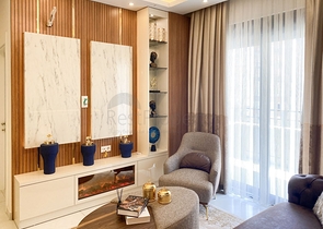 3+1 lineare Wohnung im beliebten Stadtteil Mahmutlar