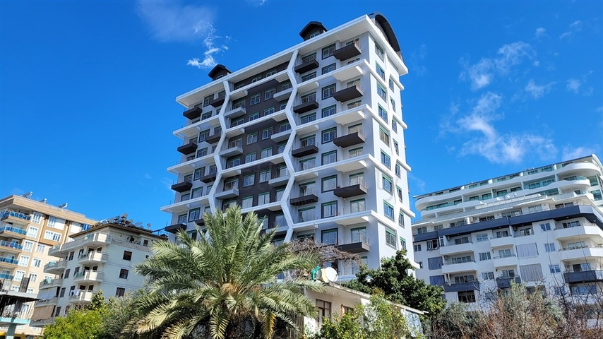 1+1 Wohnung mit hervorragender Infrastruktur im Stadtteil Mahmutlar