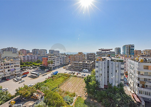 1+1 Wohnung mit hervorragender Infrastruktur im Stadtteil Mahmutlar