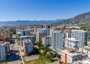 1+1 Wohnung mit hervorragender Infrastruktur im Stadtteil Mahmutlar