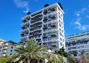 1+1 Wohnung mit hervorragender Infrastruktur im Stadtteil Mahmutlar